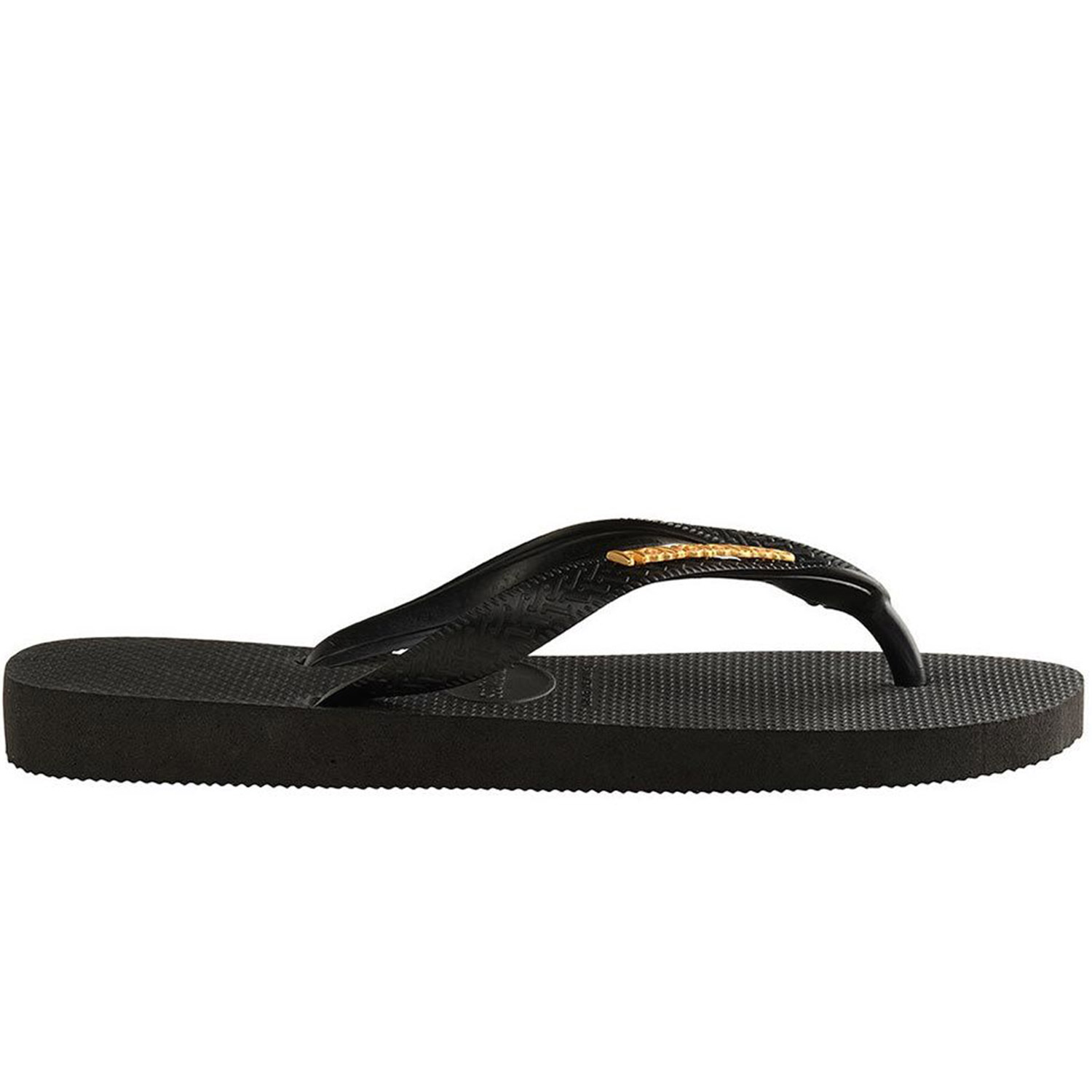 Havaianas W Top Logo Metallic FC (4127244-1069 Preto/Preto)