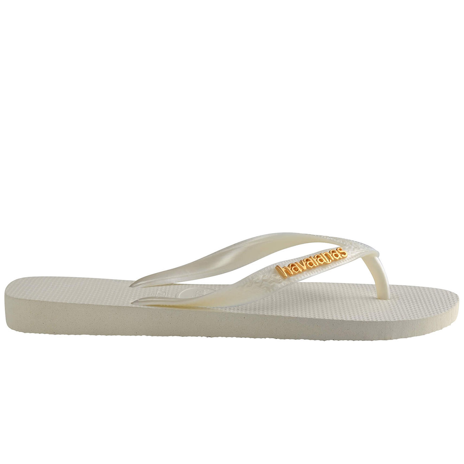 Havaianas Havaianas W Top Logo Metallic FC (4127244-0001 Branco)