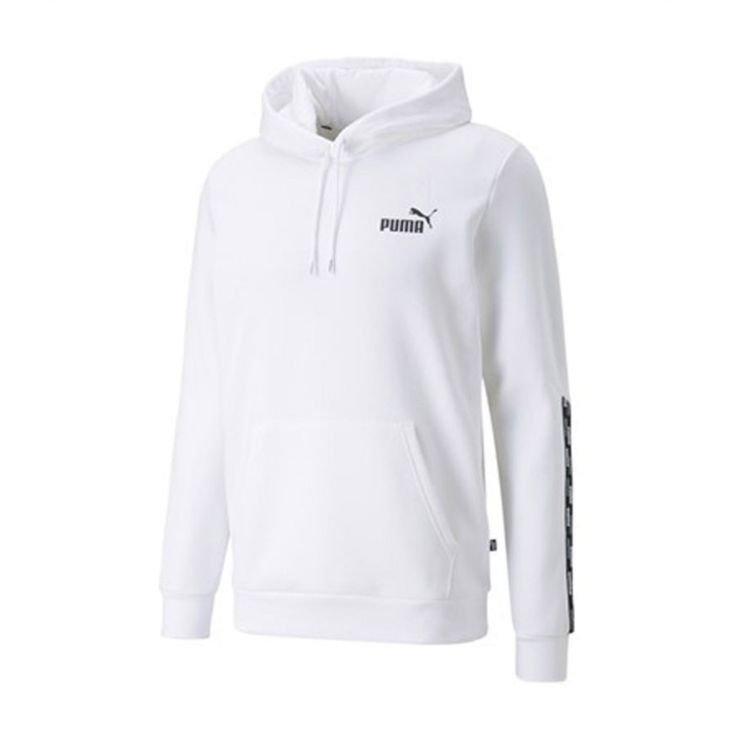 Λευκό Puma M Power Tape Hoodie (58941102)