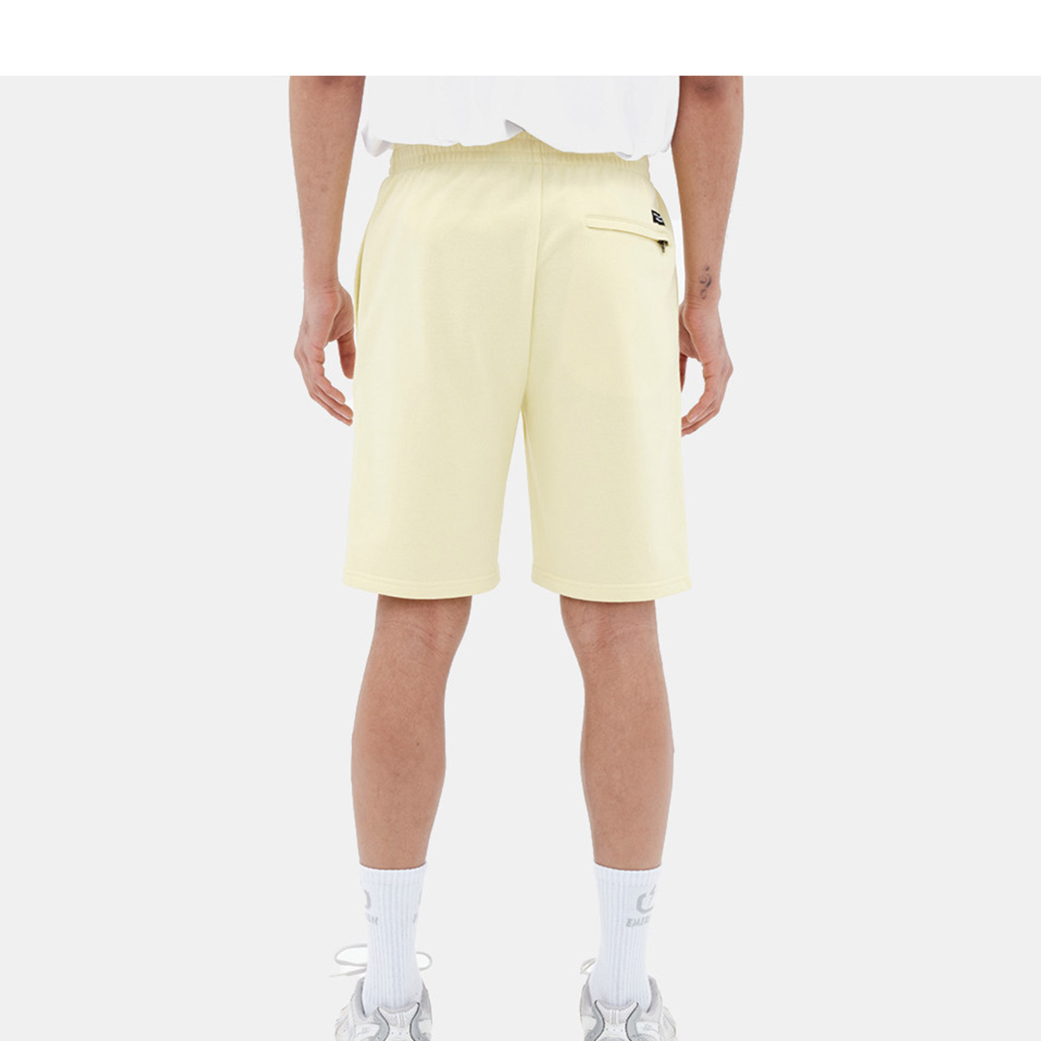 Emerson Men's Sweat Shorts (221.EM26.41-Line Yellow) φωτογραφία