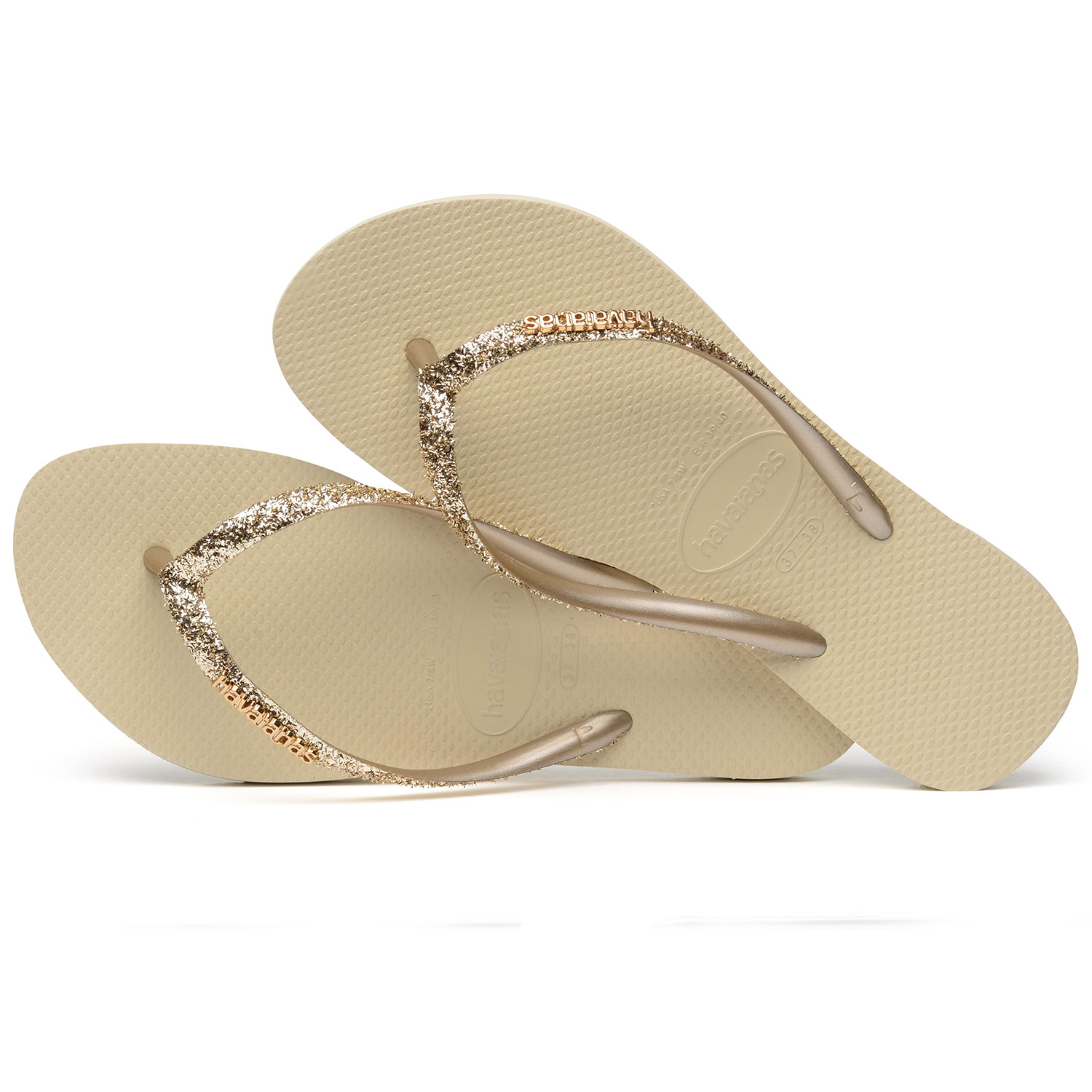 Havaianas Slim Glitter II (4146975-0154 Areia)