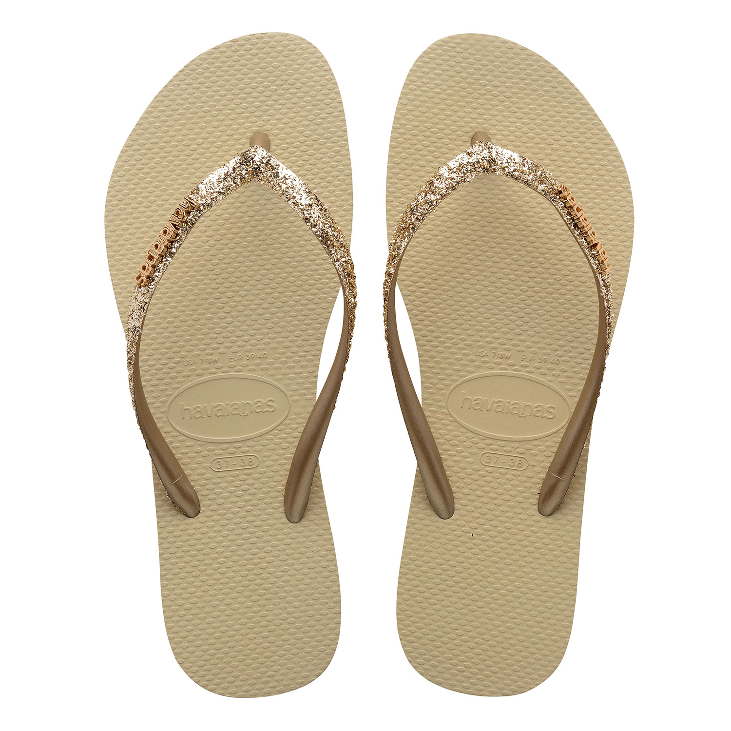 Havaianas Slim Glitter II (4146975-0154 Areia)