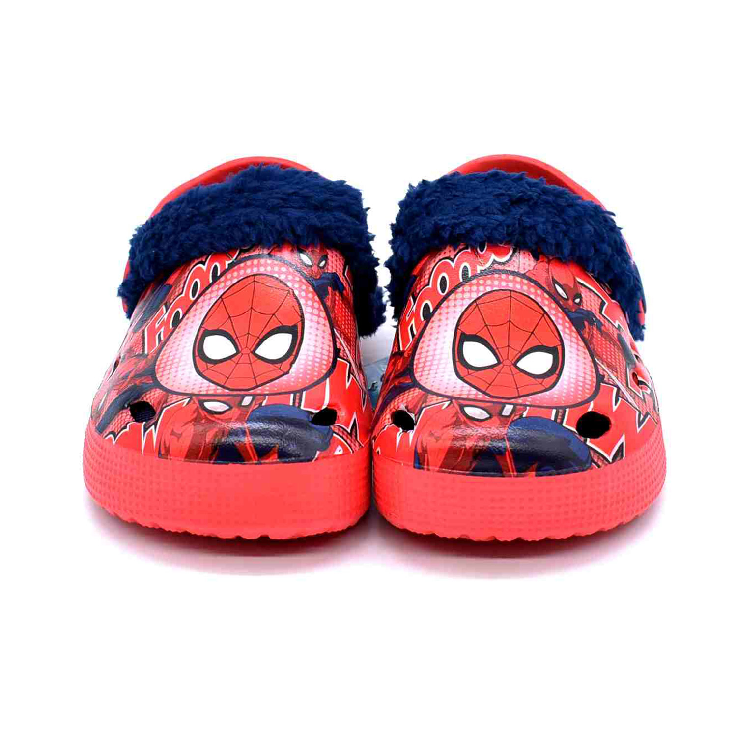 Disney Kids Spiderman Clog With Warm Lining Red R1310285S0174
