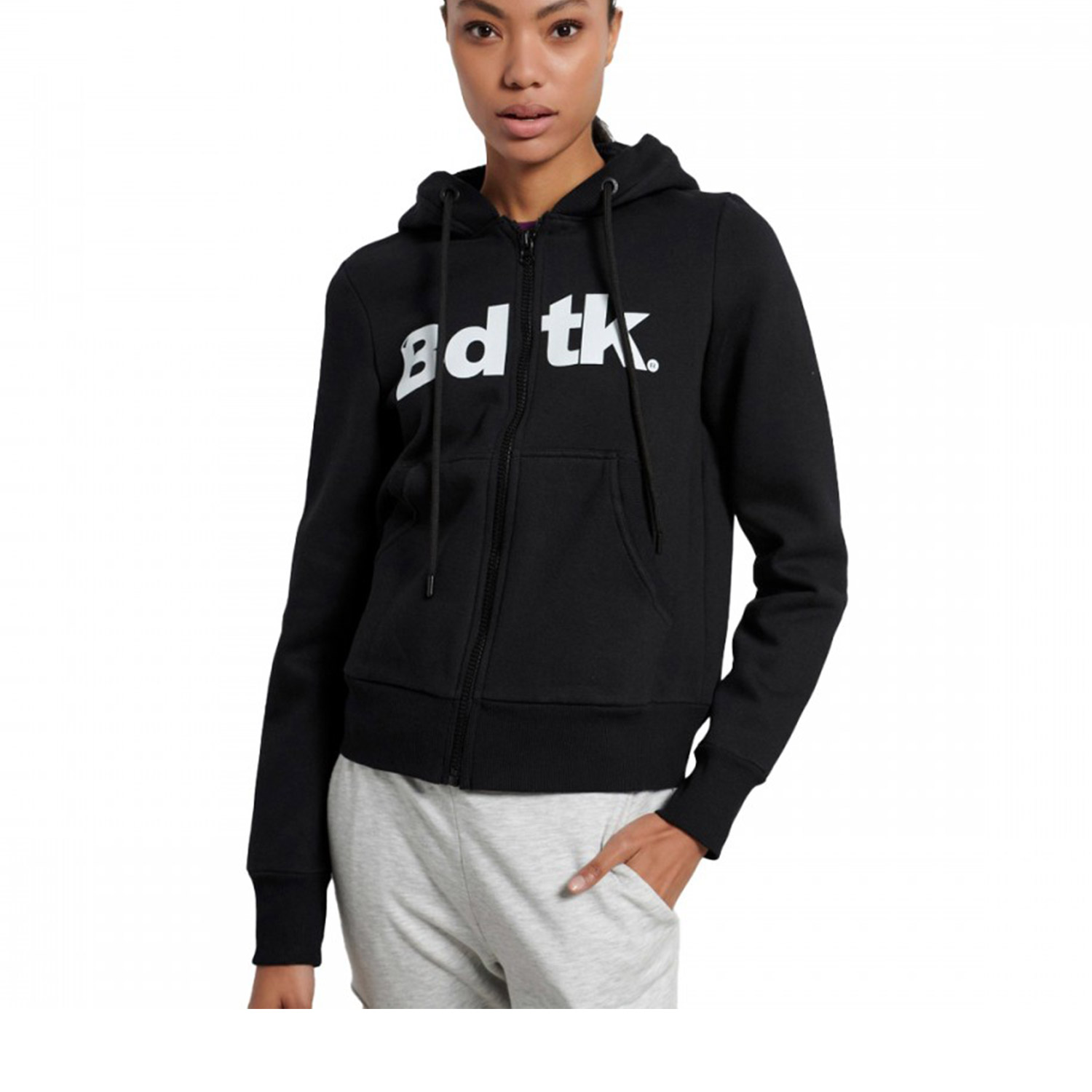 Bodytalk W Zip Hooded Sweater Black (1222-900522-00100)