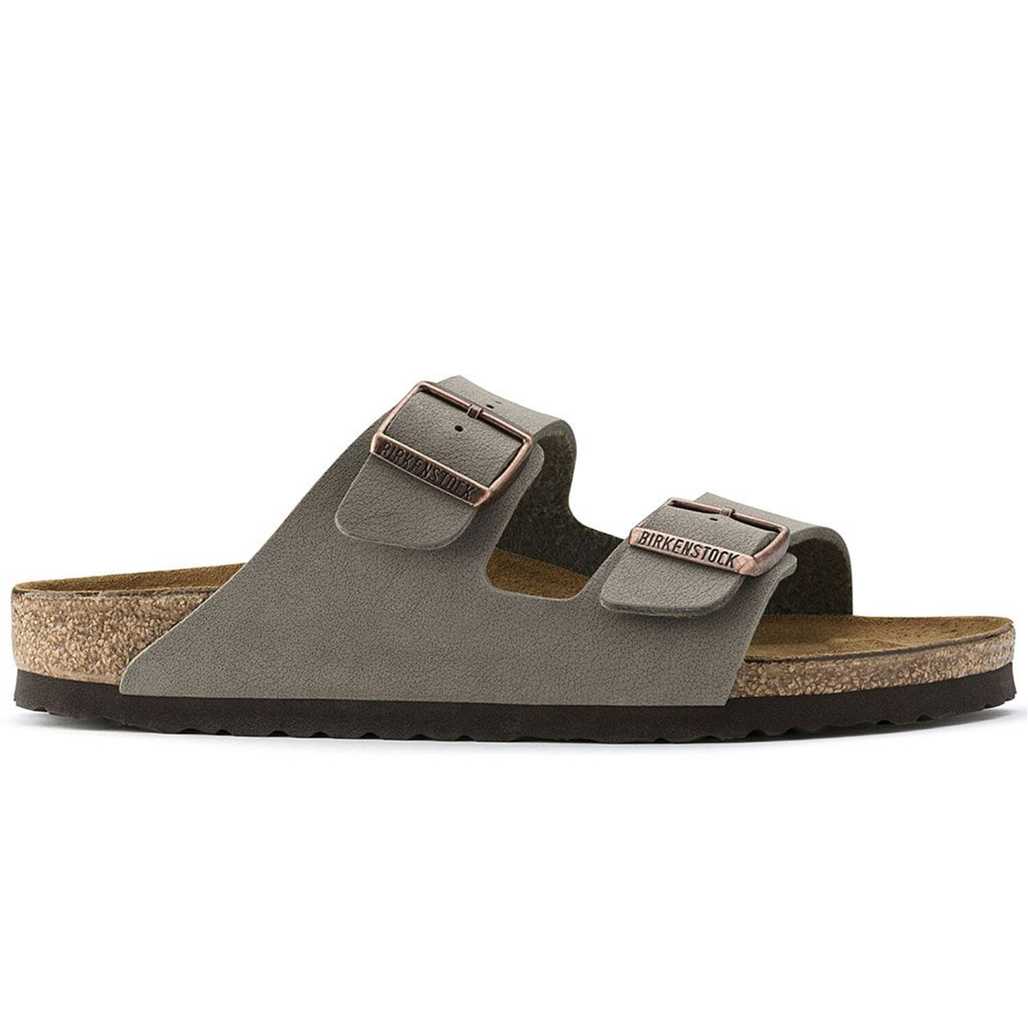  Birkenstock W Arizona Birko-Flor Nubuck Stone (0151213) 2025