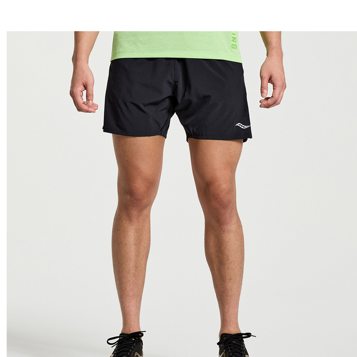 Saucony M Outpace 5" Shorts (SAM800328-BK)