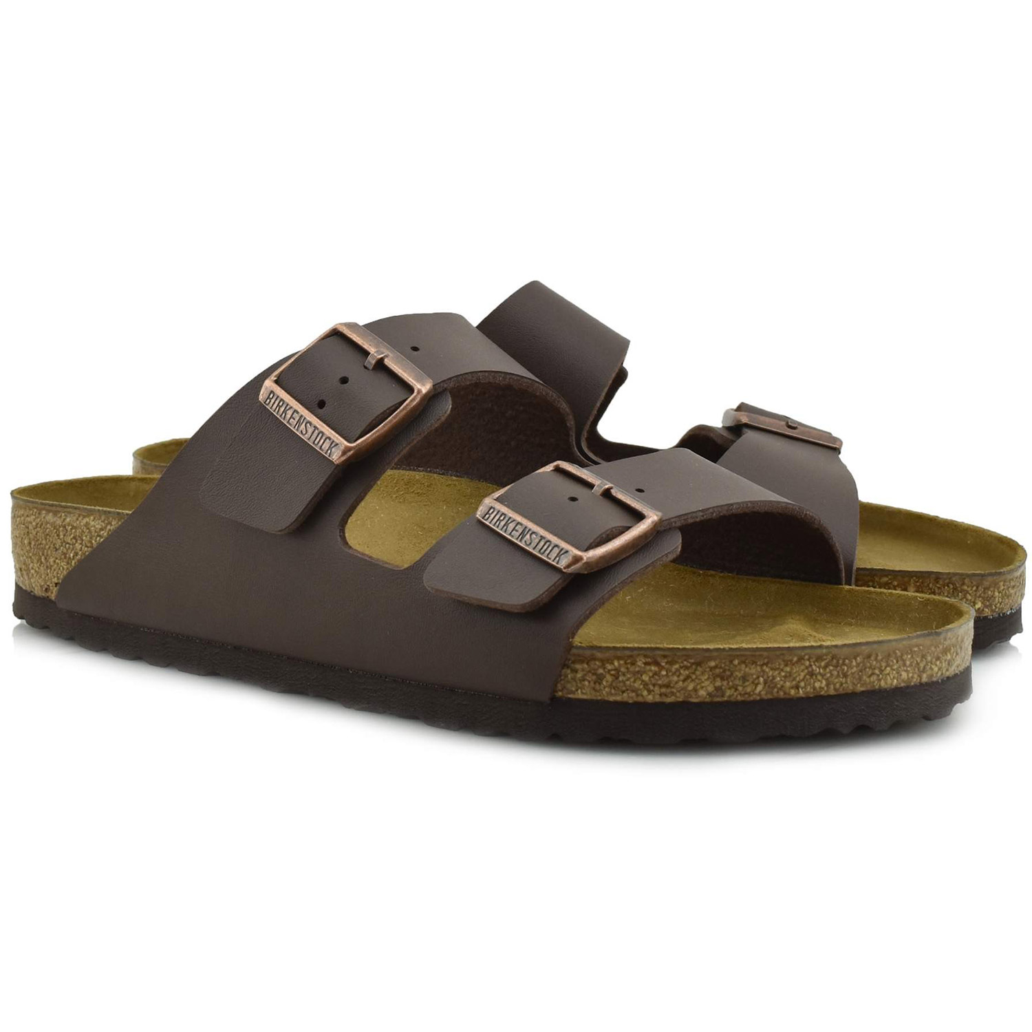 Birkenstock M Arizona Birko-Flor Regular Fit Dark Brown (0051701) φωτογραφία