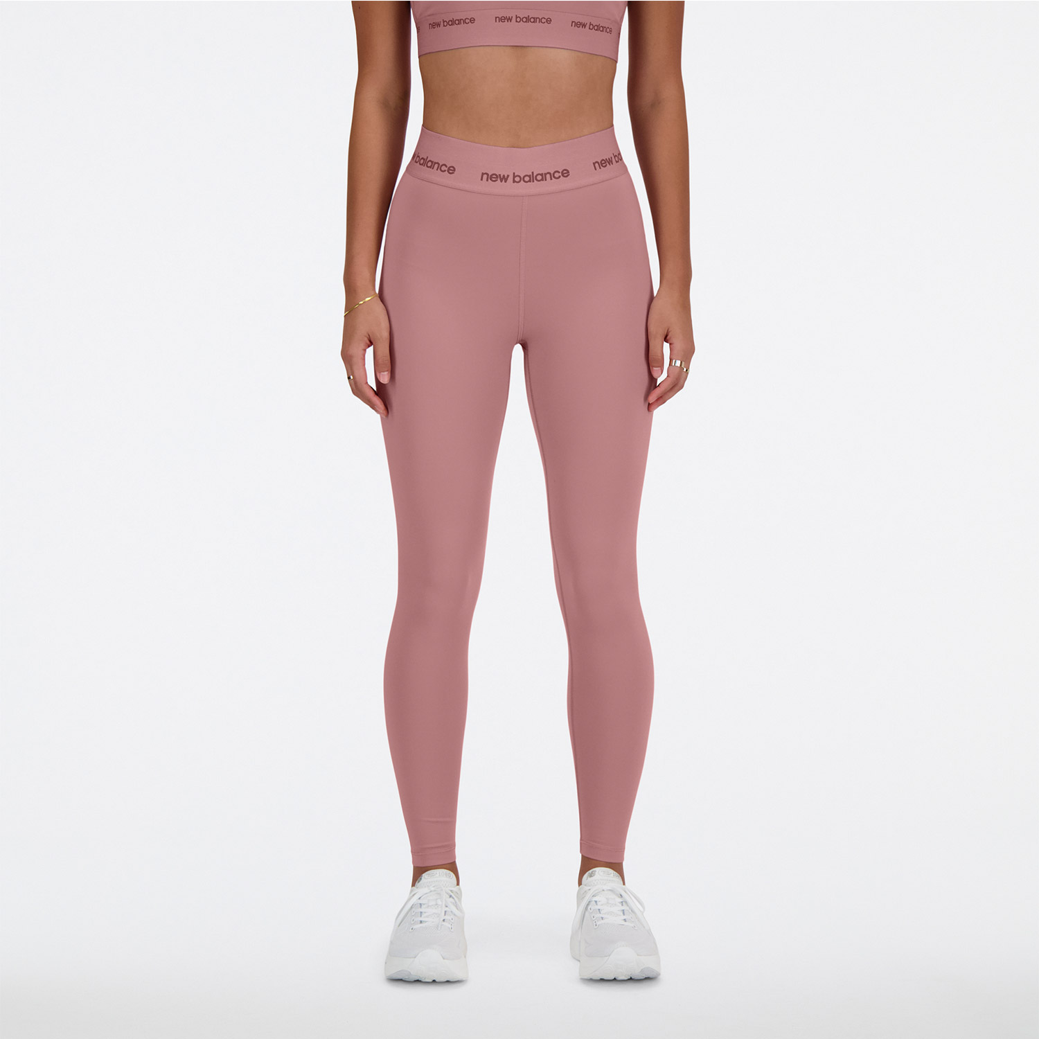  New Balance W Sleek High Rise Legging 25 (WP41177-RSE) 2025
