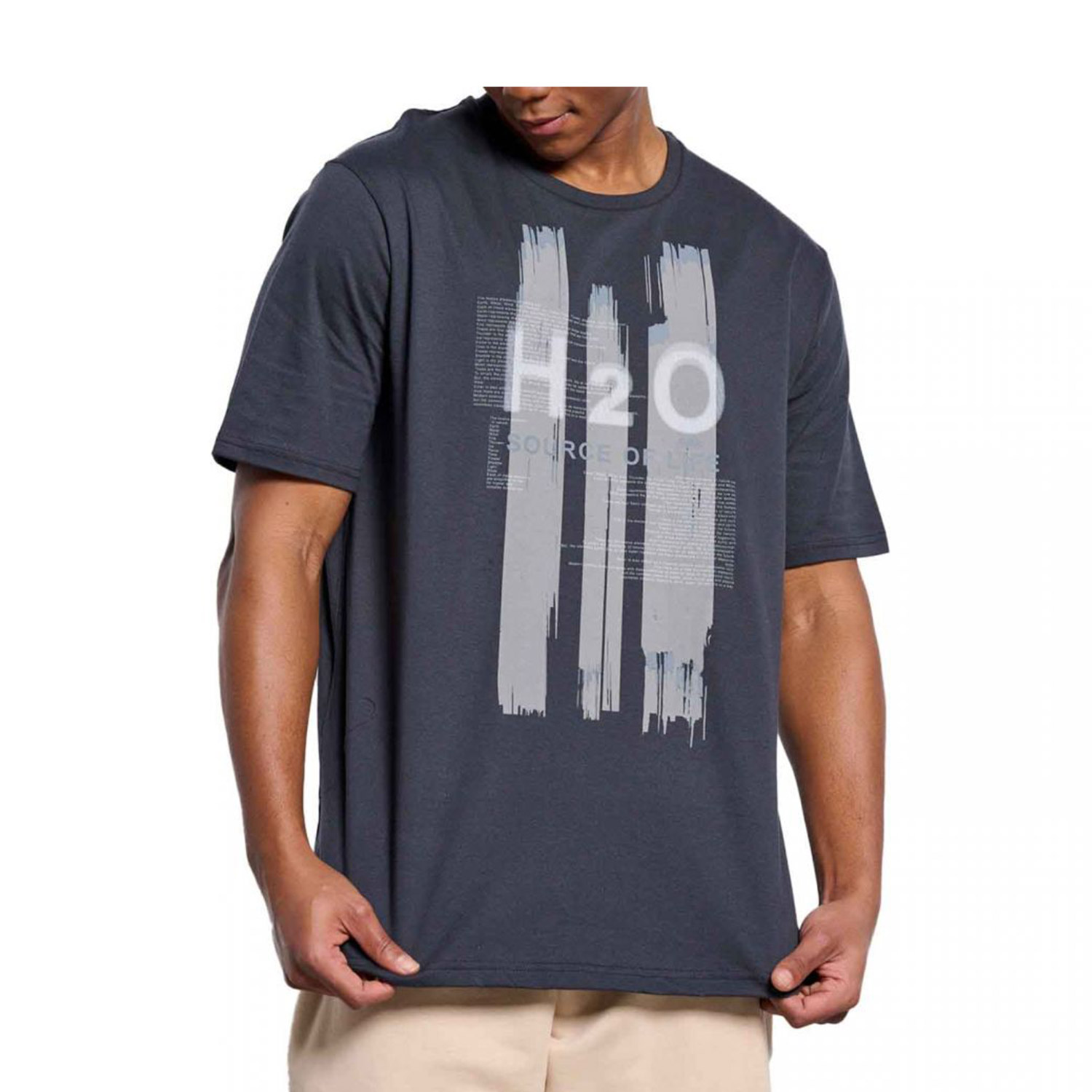 Body Talk Bodytalk M T-Shirt SS Coal (1241-951128-00503)