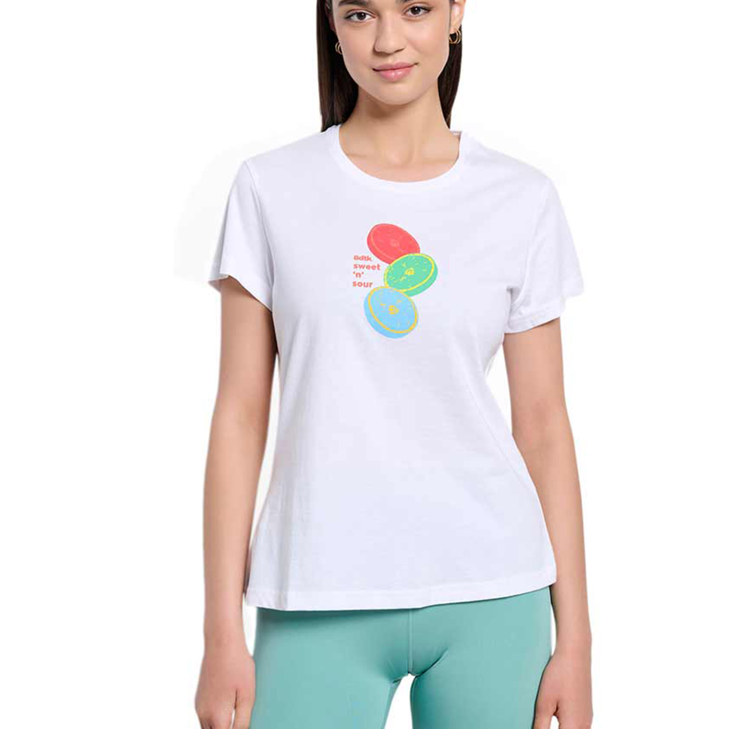 Body Talk Body Talk W T-Shirt SS Λευκό (1241-901128-00200)