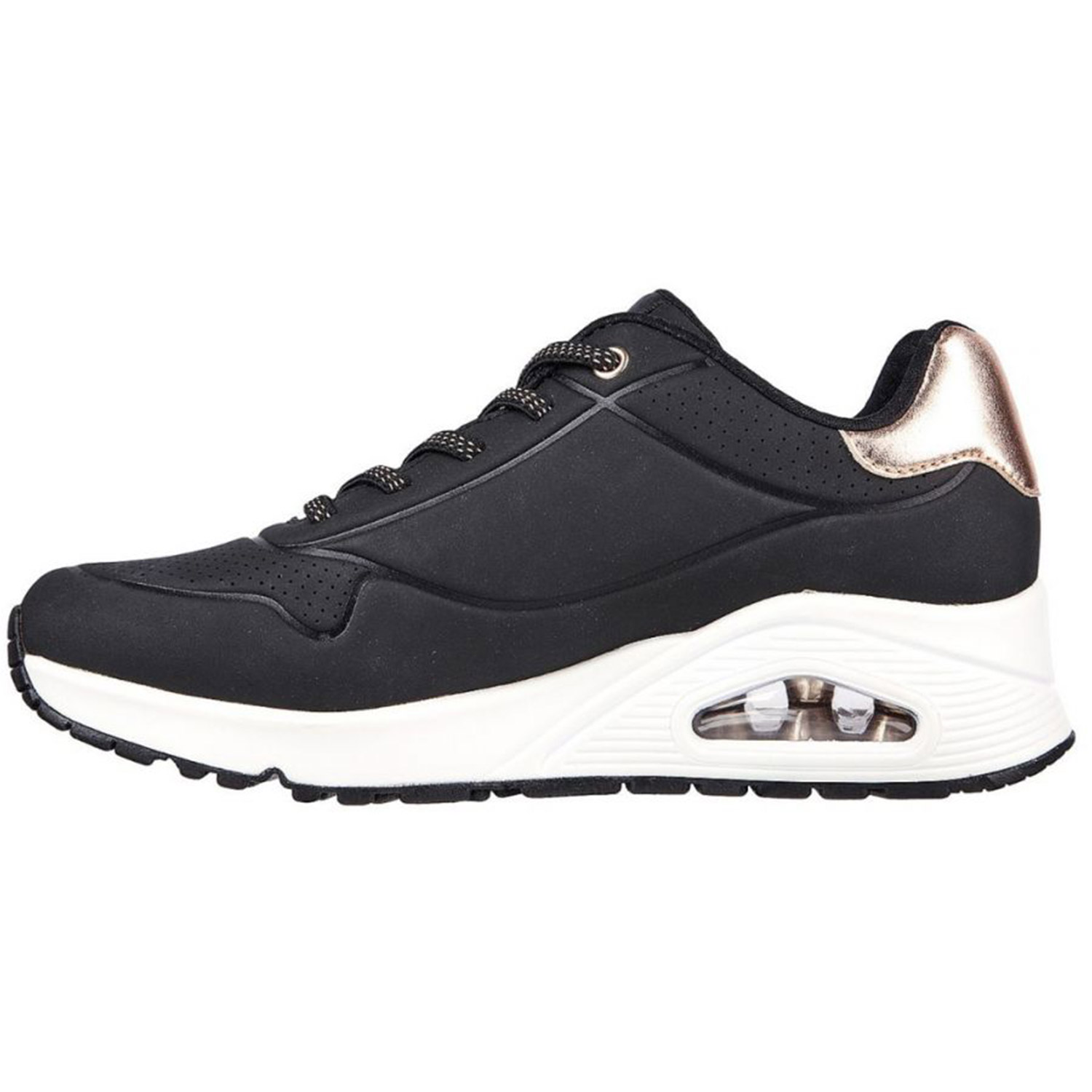 Skechers W Uno-Shimmer Away (155196-BLK) φωτογραφία