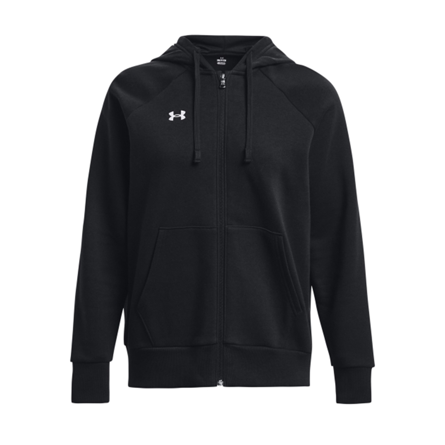  Under Armour W Rival Fleece FZ Hoodie Ζακέτα (1379497-001) 2025