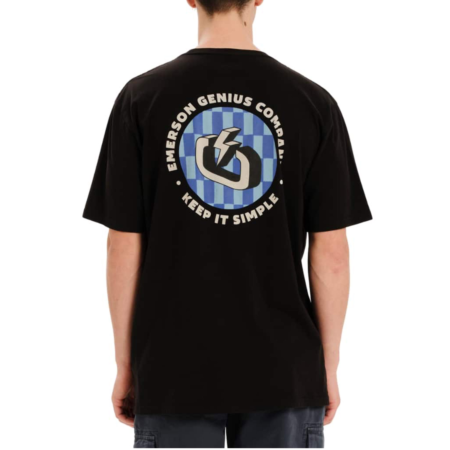 Emerson Men's S/S T-Shirt (251.EM33.04-Black) φωτογραφία