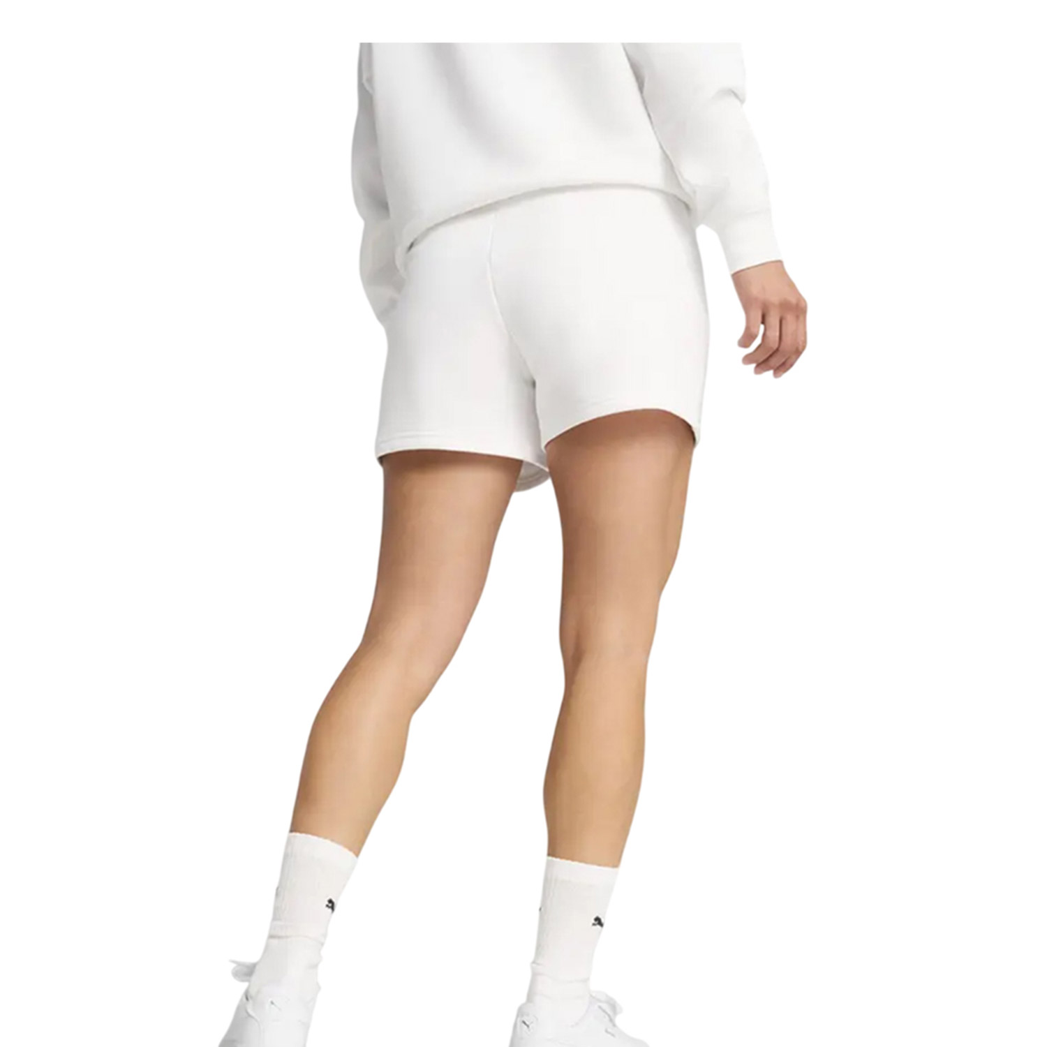 Puma W ESS Small No.1 Logo 5'' High-Waist Shorts (682440-02) φωτογραφία