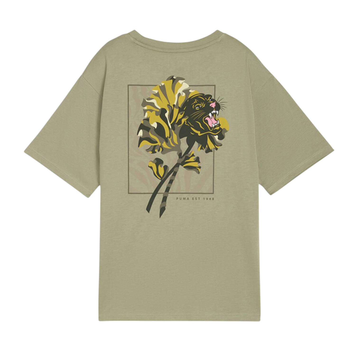 Puma W Floral Cat Graphic Tee (527622-82) φωτογραφία