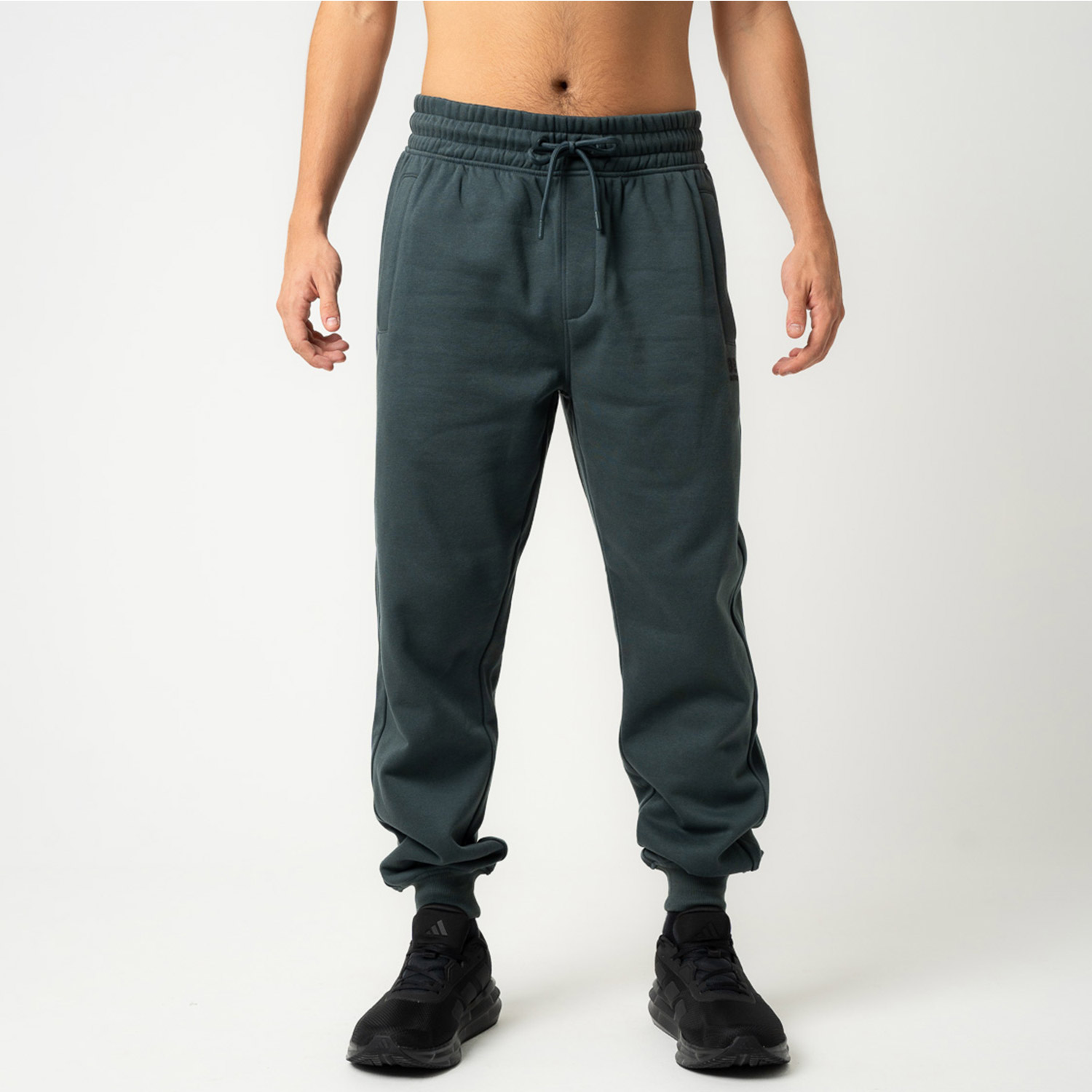 BE:NATION Be Nation M Logo Elastic Hem Pant (02302301-PETROL-4F)