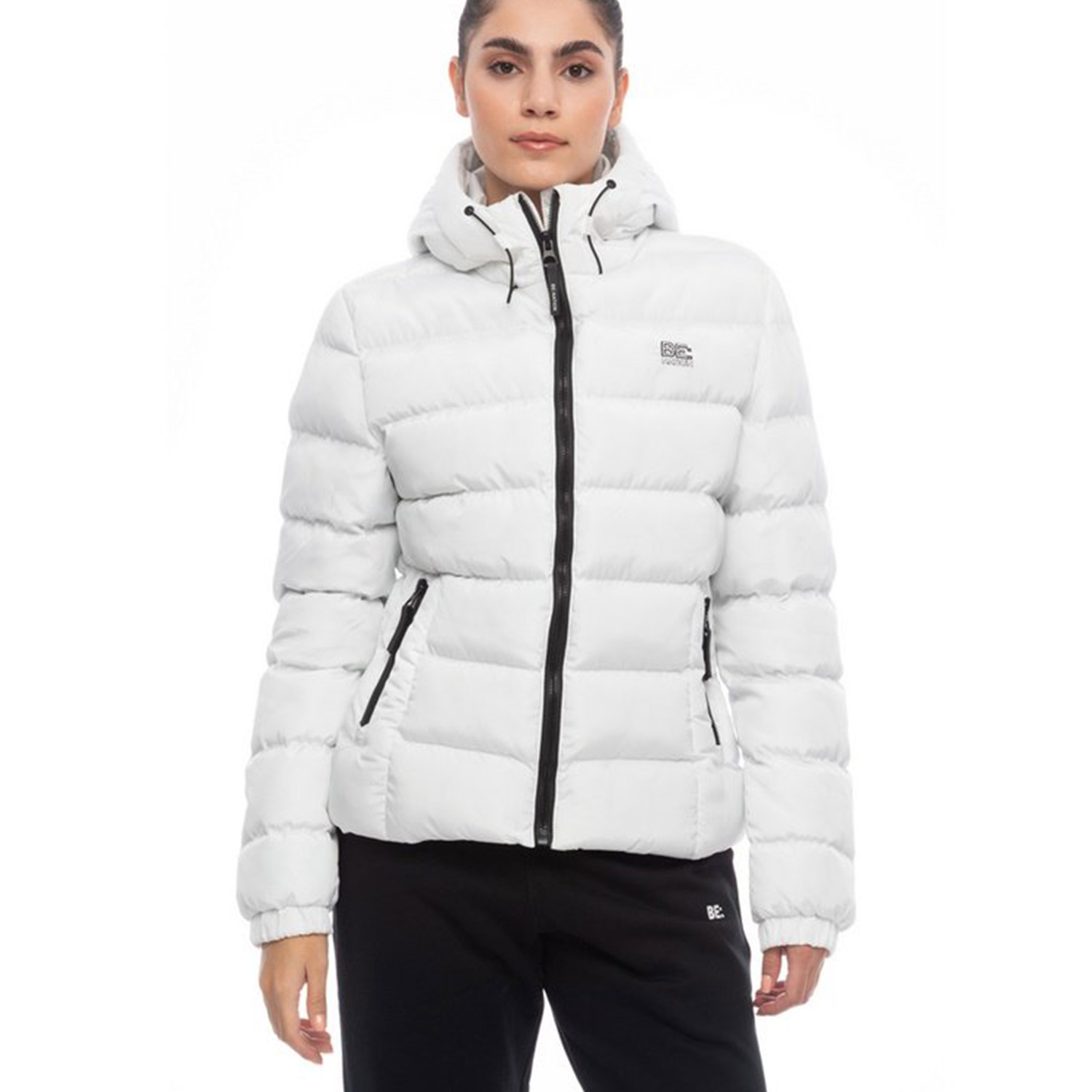 BE:NATION Be Nation W Regular Puffer Jacket (08102306-WHITE-02)