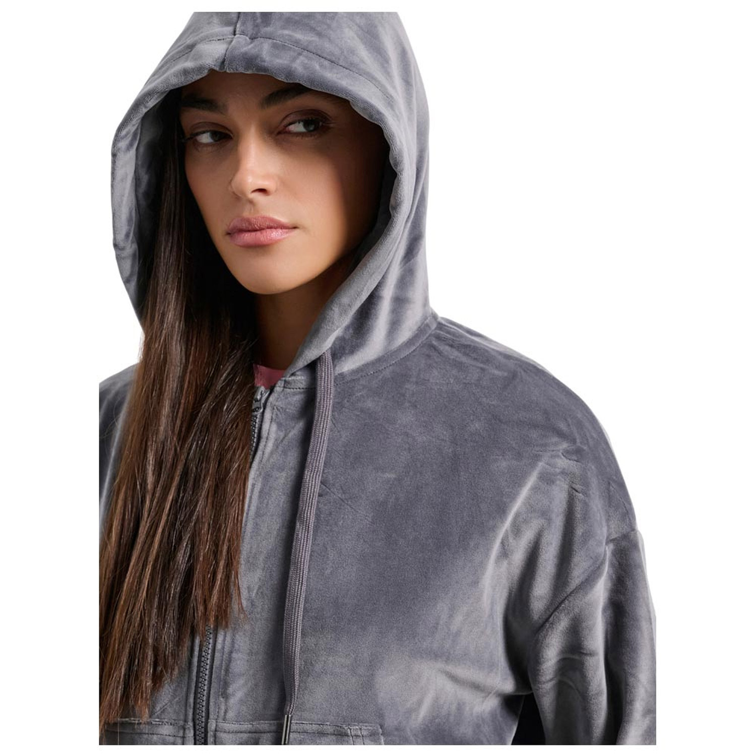 Bodytalk W Row Fullzip Hoodie Coal (1252-909122-00503) φωτογραφία