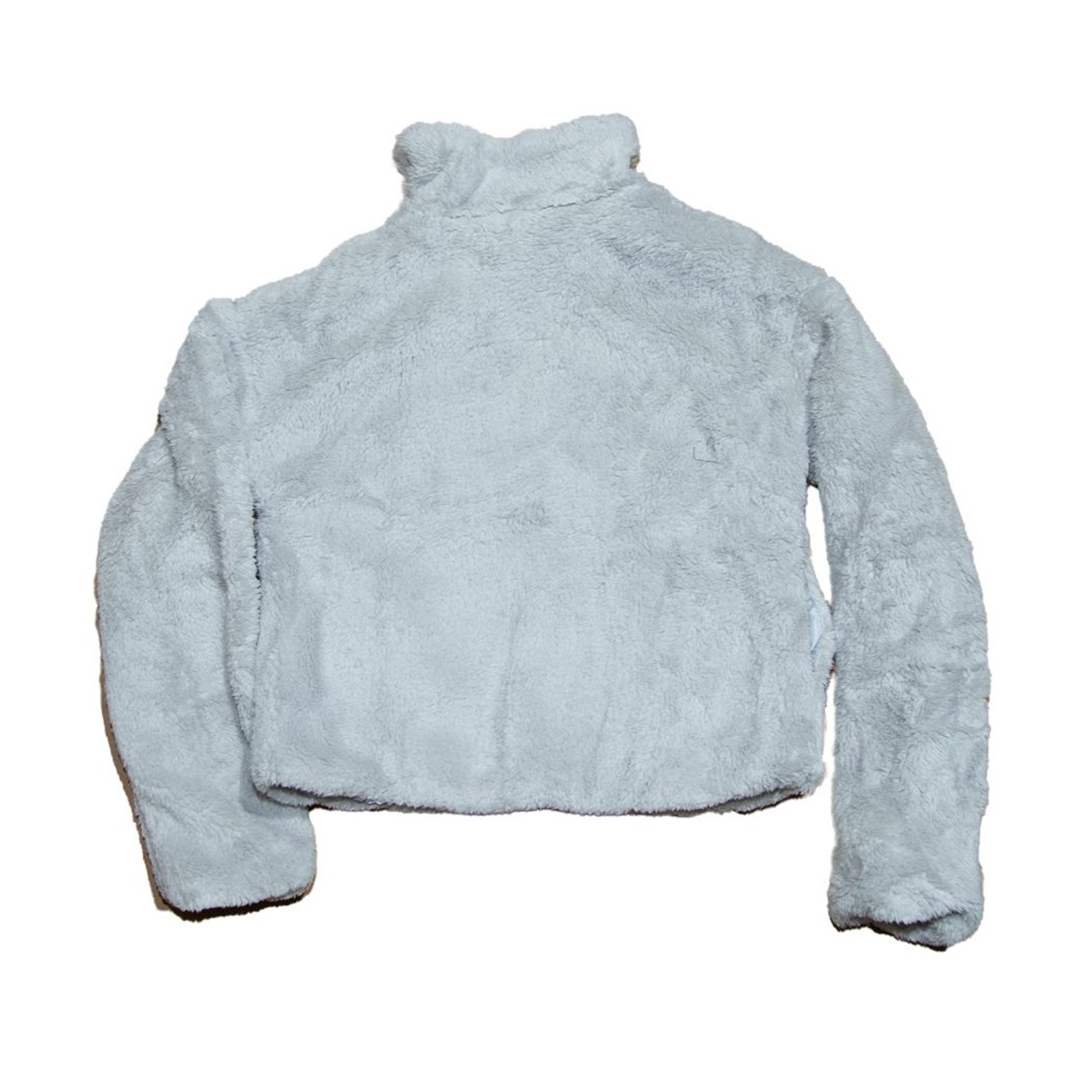 Bodytalk W Teddy Fullzip Wide Collar Steel (1252-906229-00509) φωτογραφία