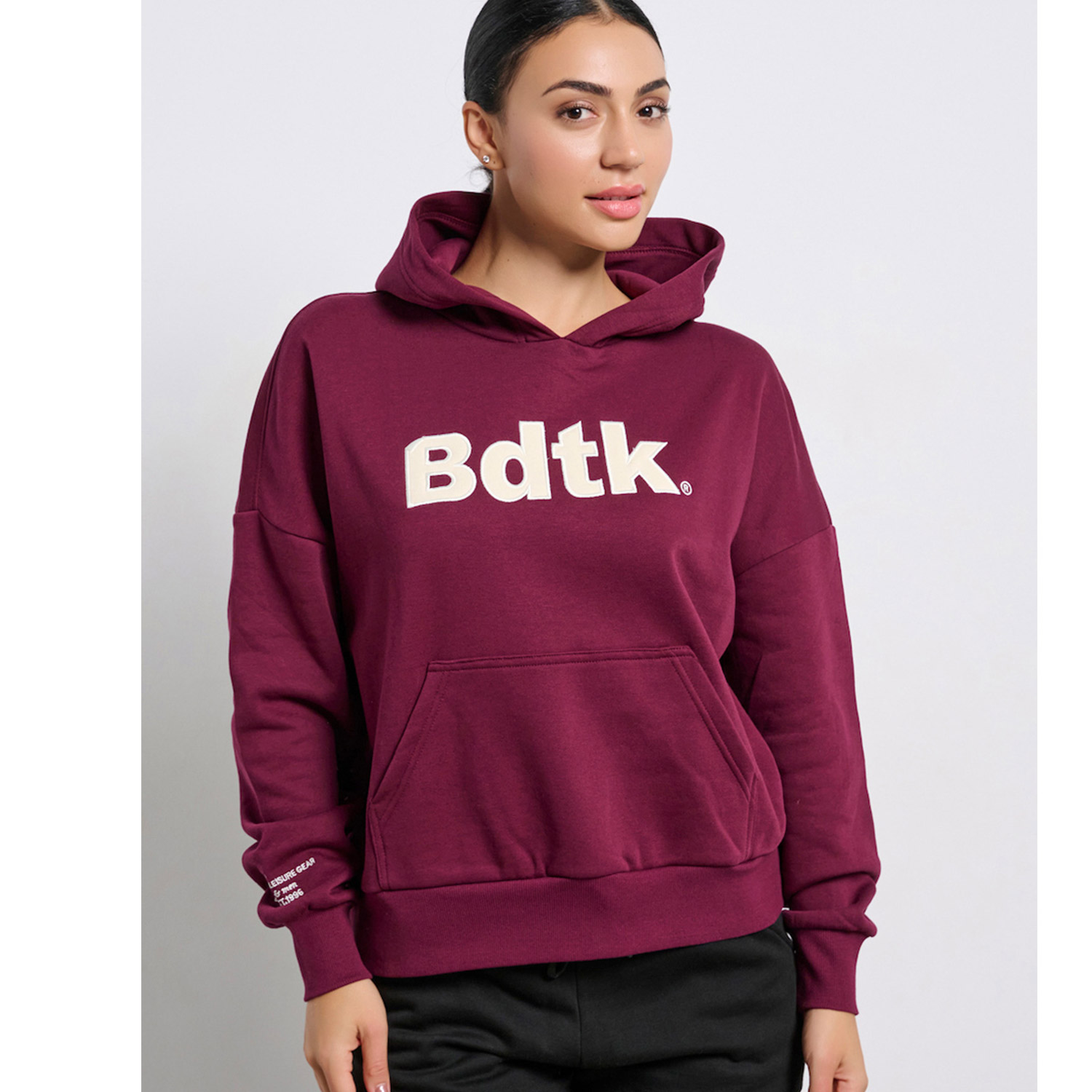 Body Talk Body Talk W Colorblock Hoodie Loose Suspiria (1252-903225-00377)