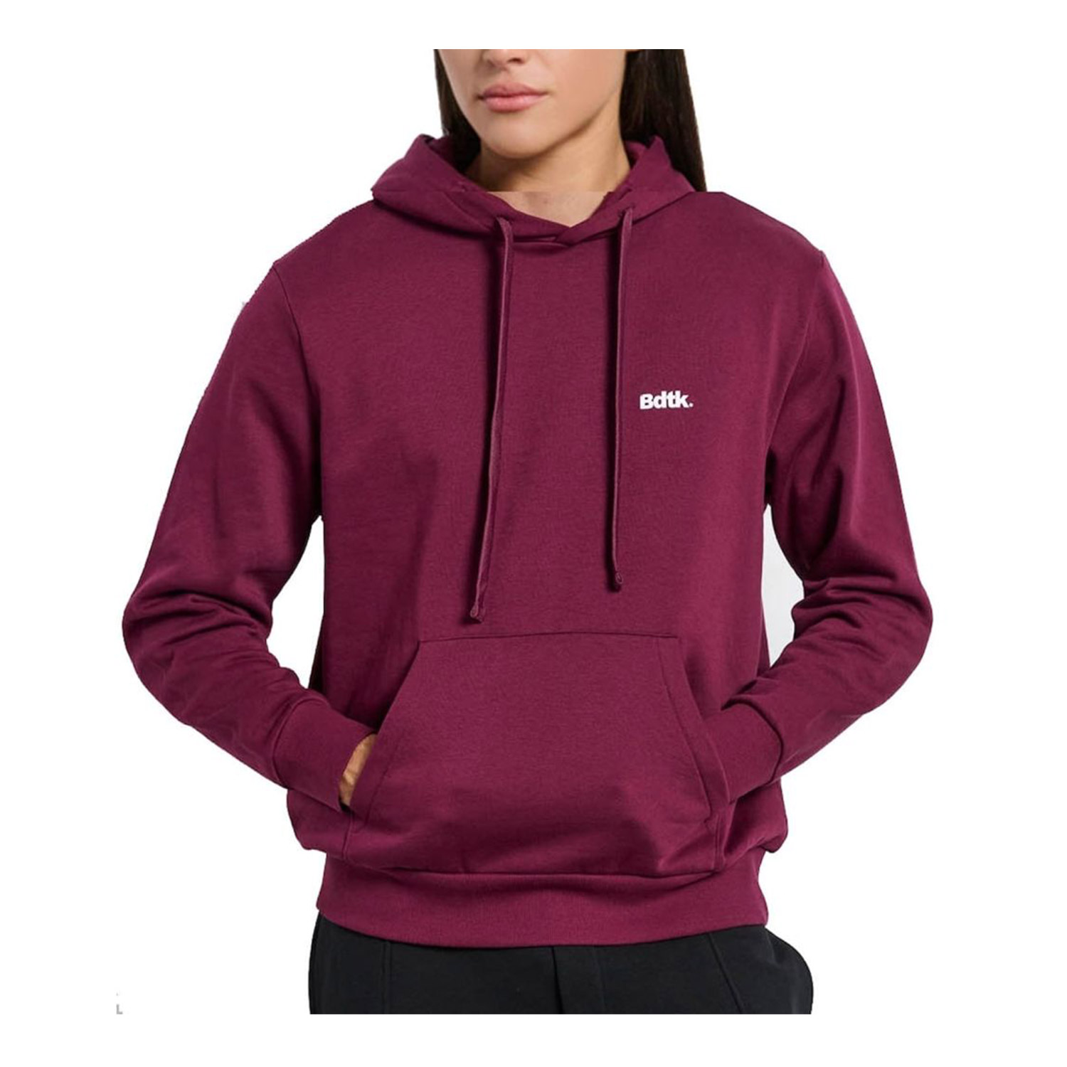 Body Talk Body Talk W Footer Brushed Hoodie Boxy Suspiria (1252-901825-00377)