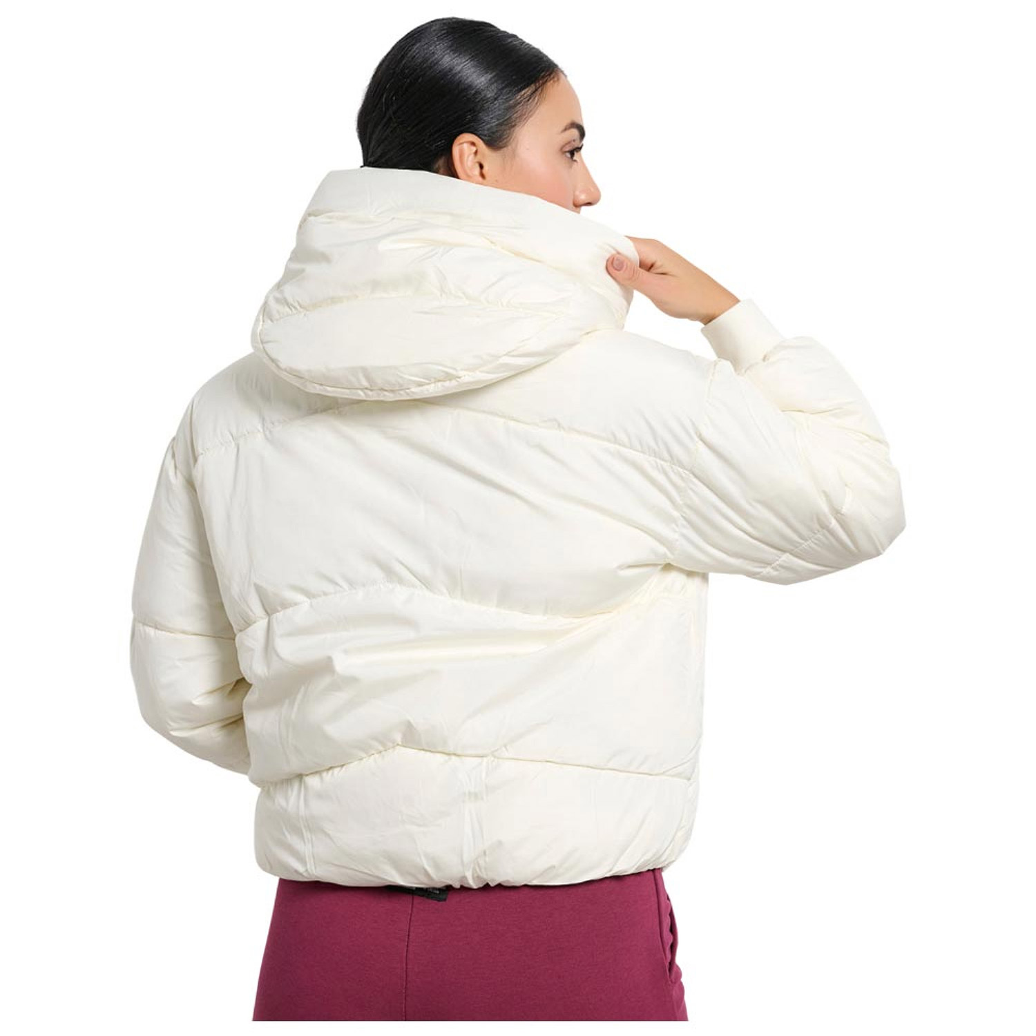 Body Talk W Jackets Jacket FZ Hooded LS Porcelain (1252-905329-00214) φωτογραφία