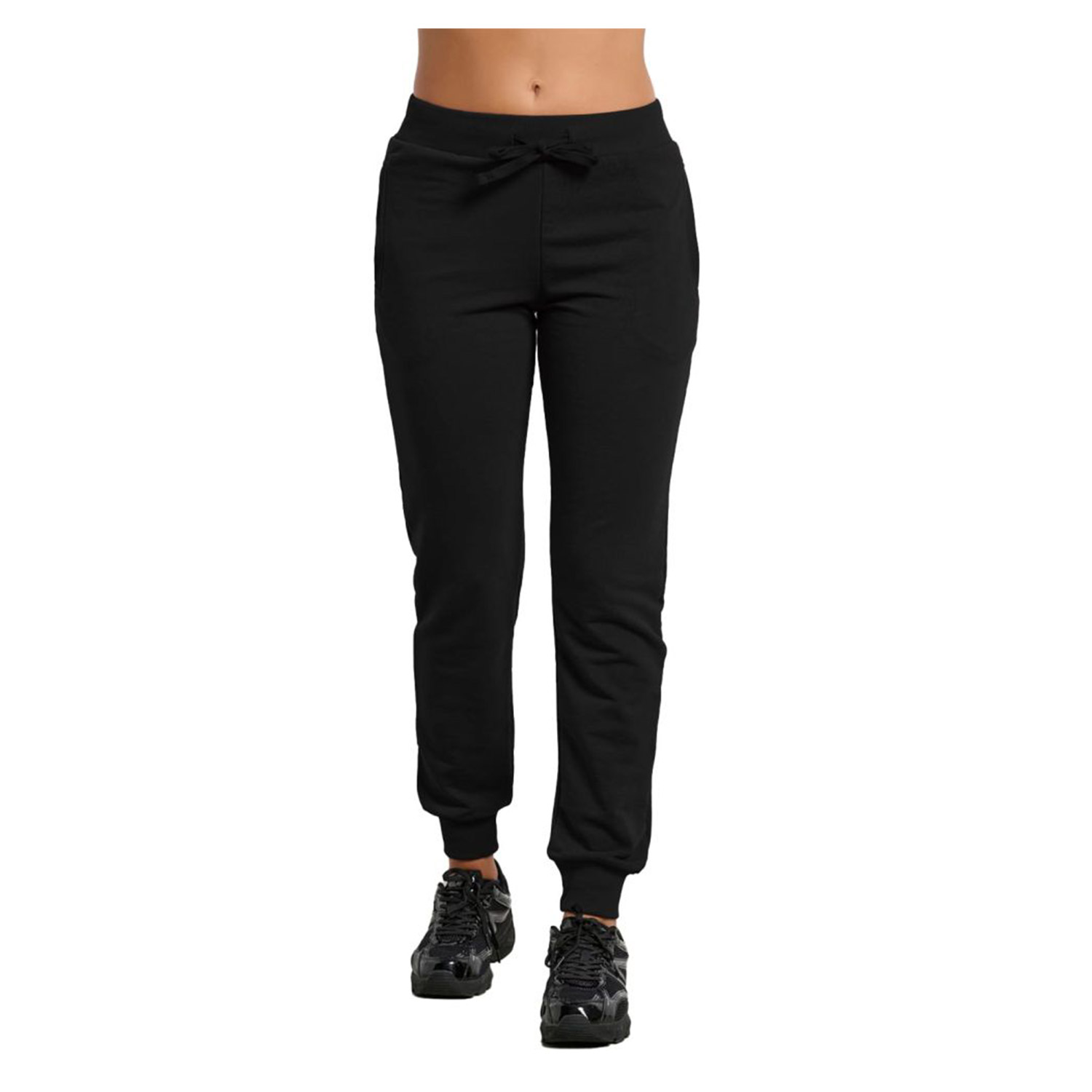 Body Talk Body Talk W Pants On Get Beta Jogger Μαύρο (1252-906500-00100)