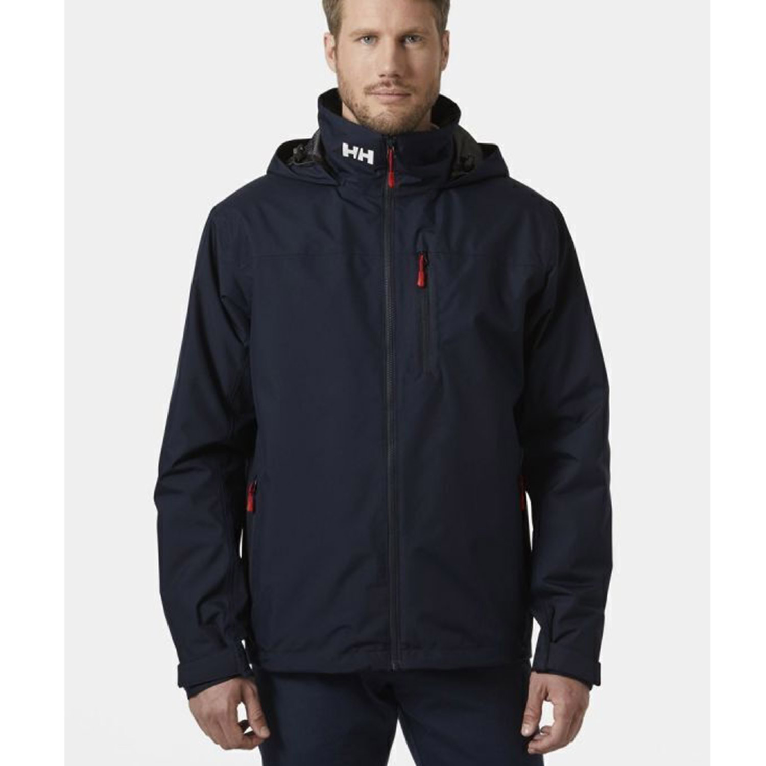 Helly Hansen M Crew Hooded Midlayer Jacket 2.0 Blue (34442-597) φωτογραφία