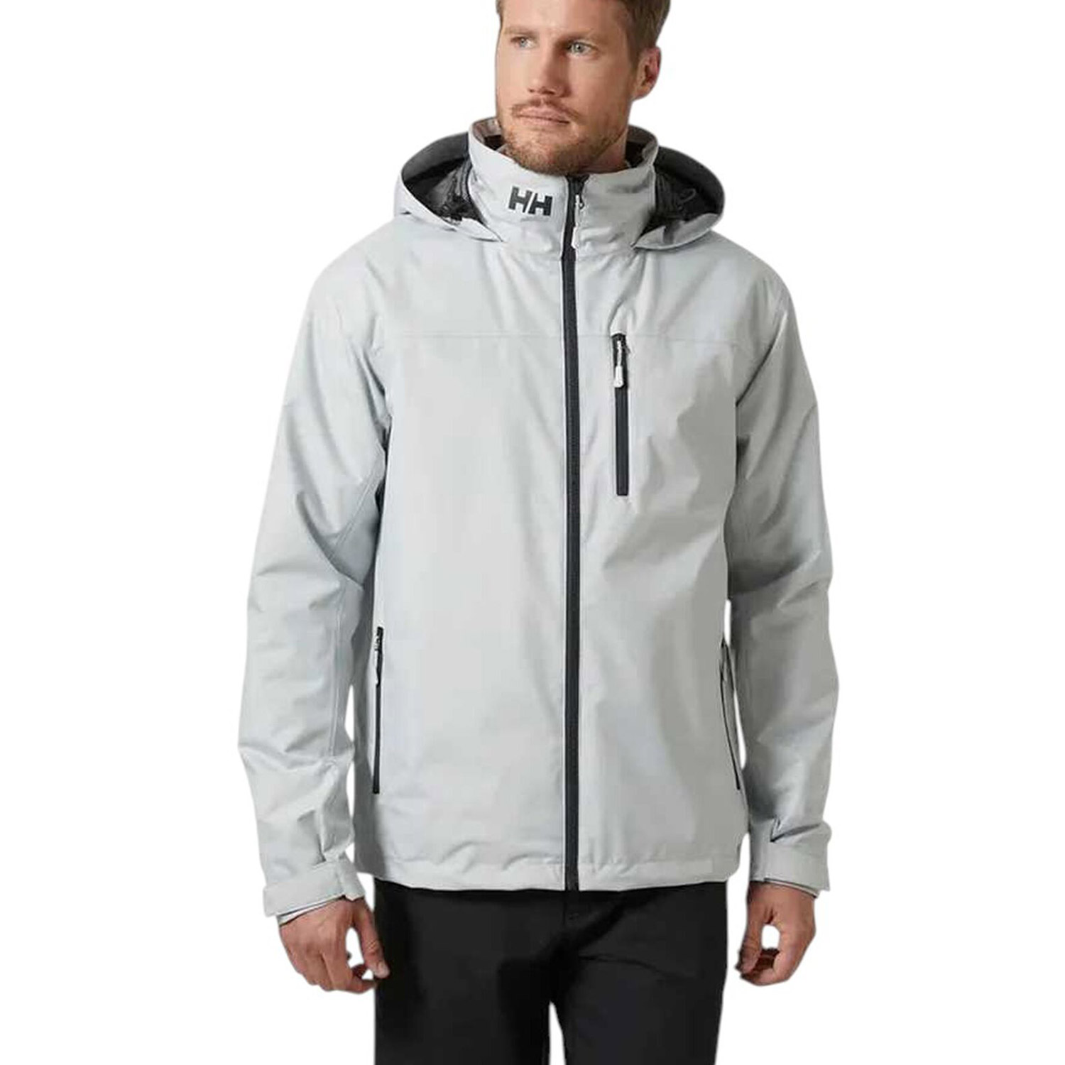 Helly Hansen M Crew Hooded Midlayer Jacket 2.0 Grey (34442-853) φωτογραφία
