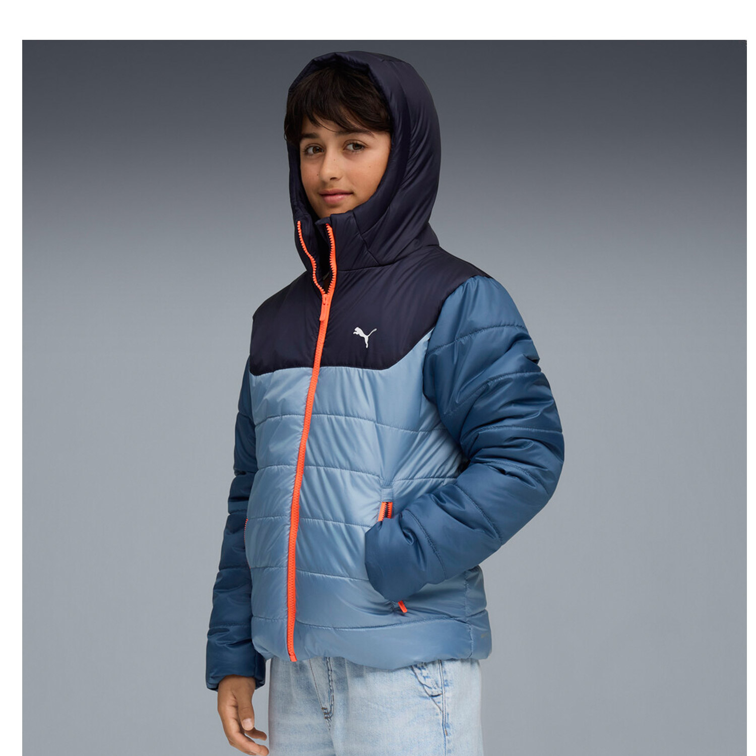 Puma Kids Ess Hooded Puffer Jacket (685226-34) φωτογραφία