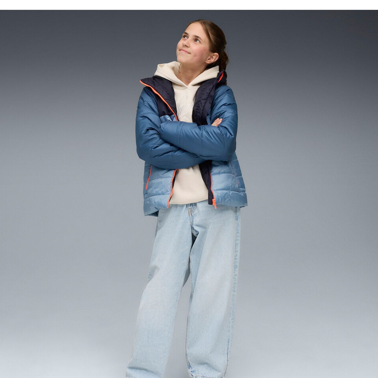 Puma Kids Ess Hooded Puffer Jacket (685226-34) φωτογραφία