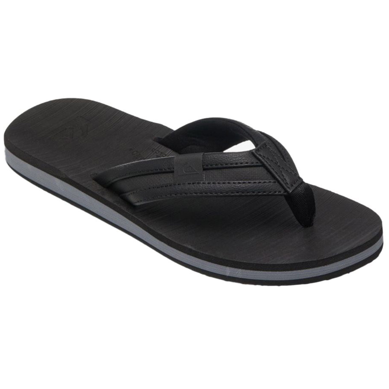 Ανδρικά πέδιλα Quiksilver Μαύρο