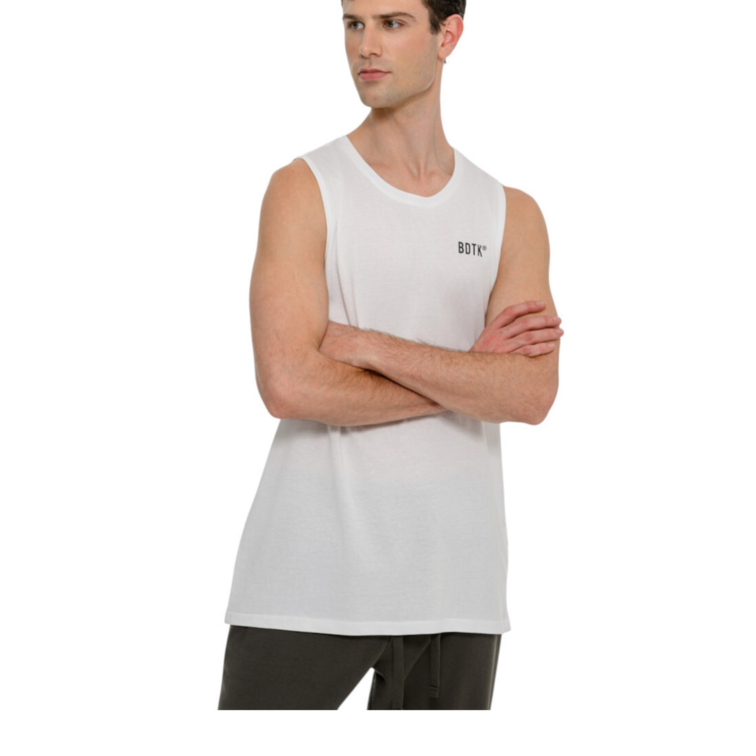 Body Talk Body Talk W Sleeveless Top Λευκό (1261-956523-00200)