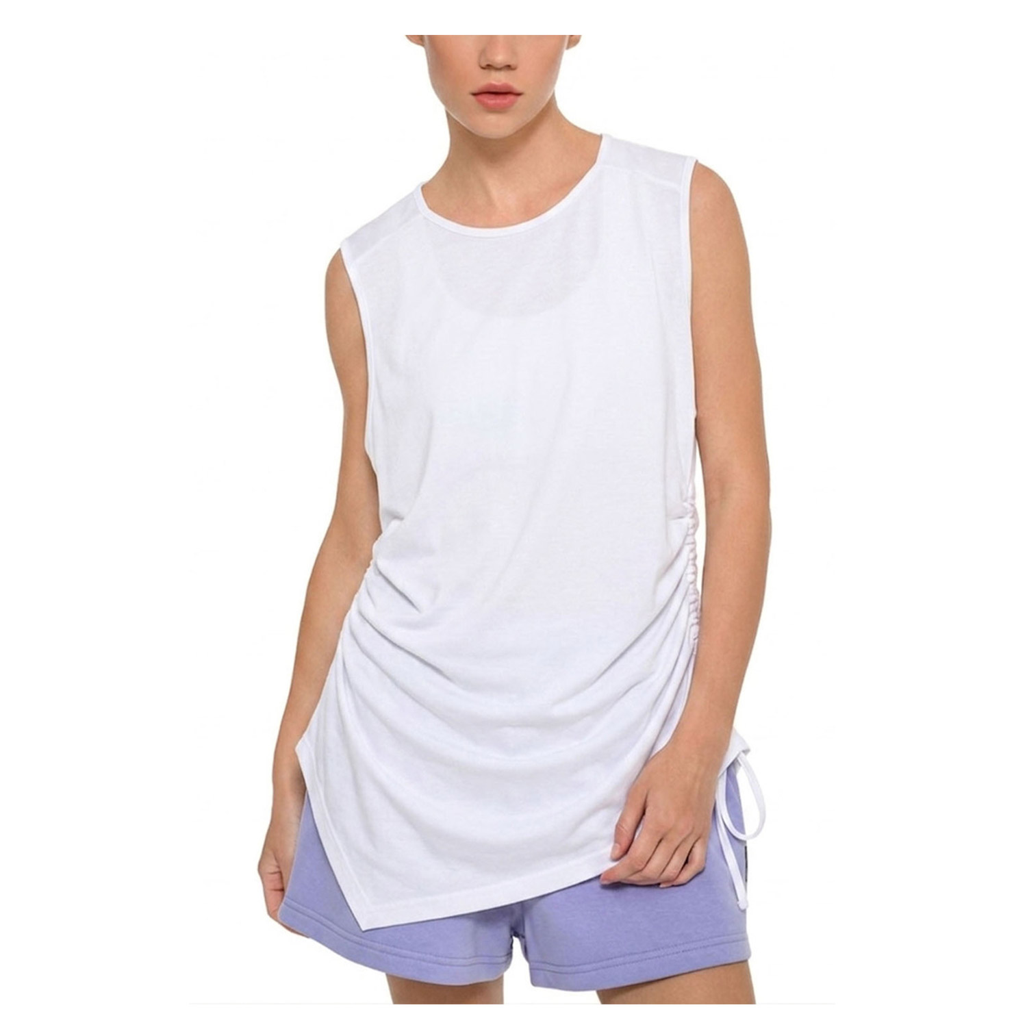 Body Talk Body Talk W Sleeveless Top Λευκό (1261-904023-00200)