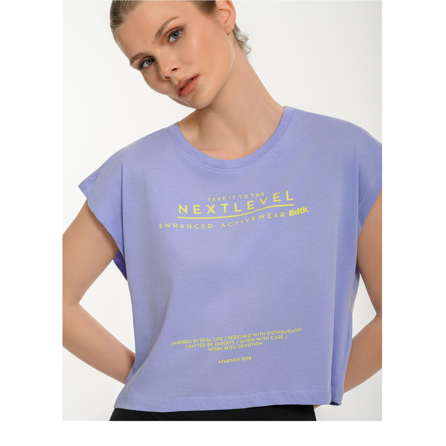 Body Talk W Crop Top SS Kaskas (1261-905128-03039)