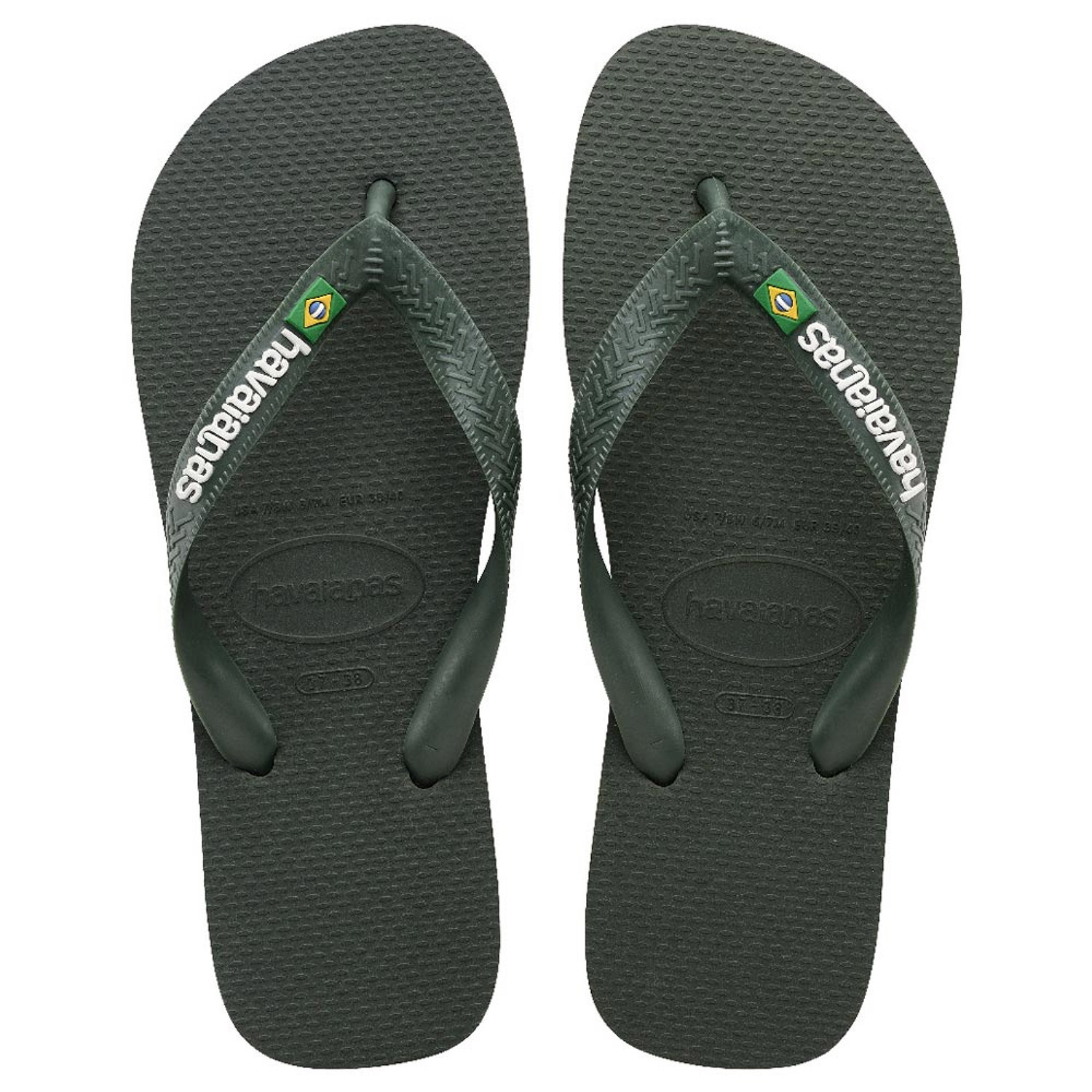 Havaianas M Brasil Logo FC (4110850-5983 Πράσινο Olive/Verde)