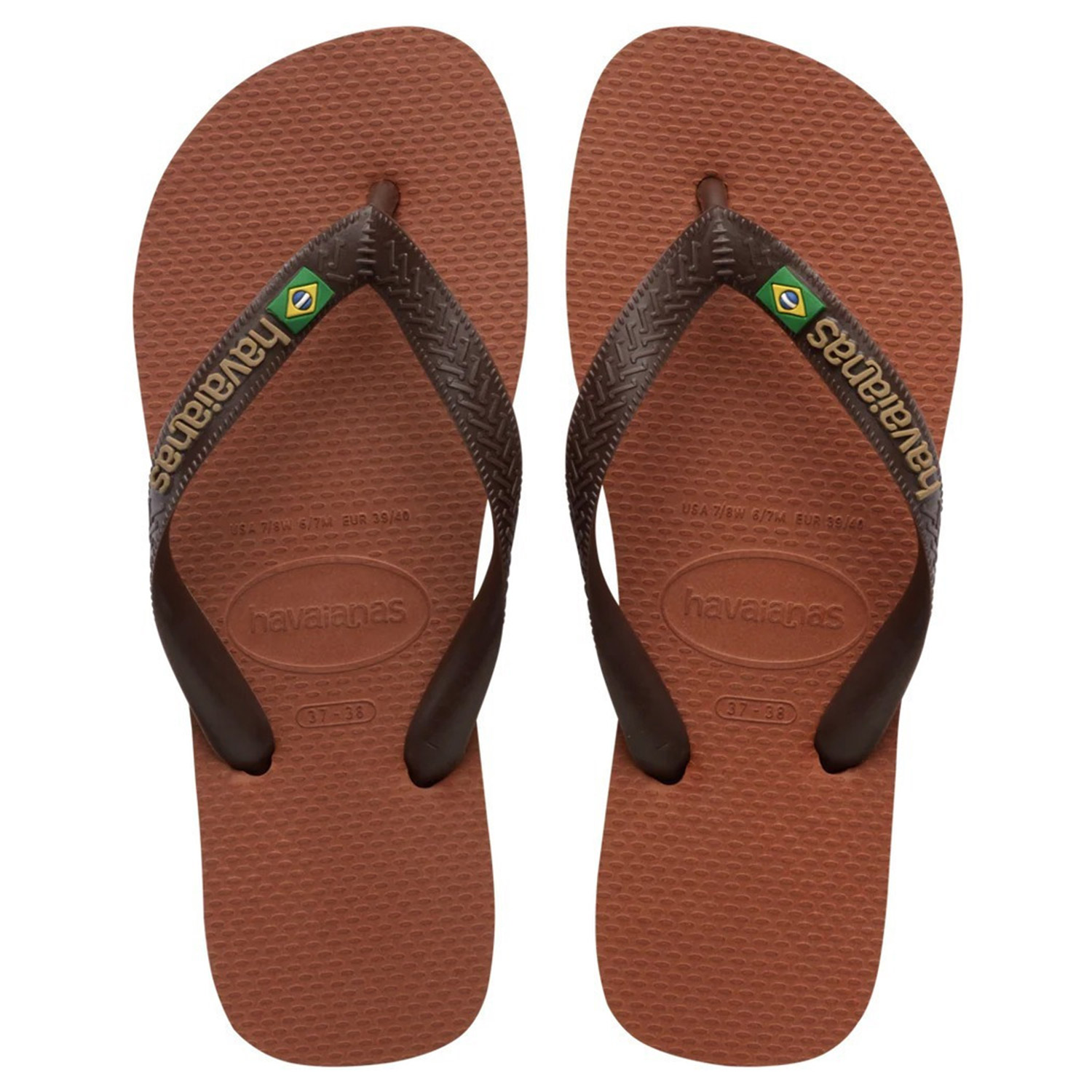 Havaianas M Brasil Logo FC (4110850-2815 Ferrugem/Cafe)