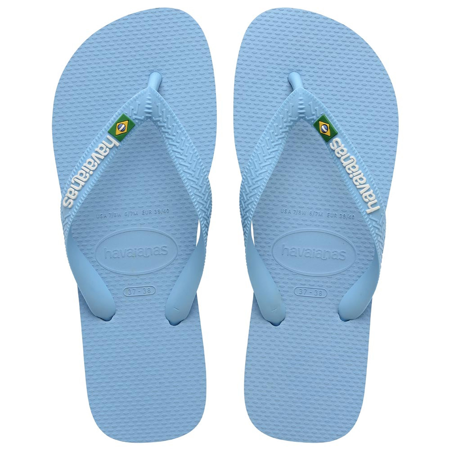 Havaianas W Brasil Logo FC (4110850-7437 Azul Lavanda/Bran)