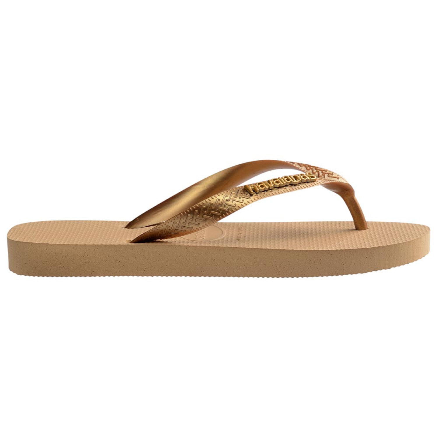 Havaianas W Top Logo Metallic FC (4127244-0570 Dourado)