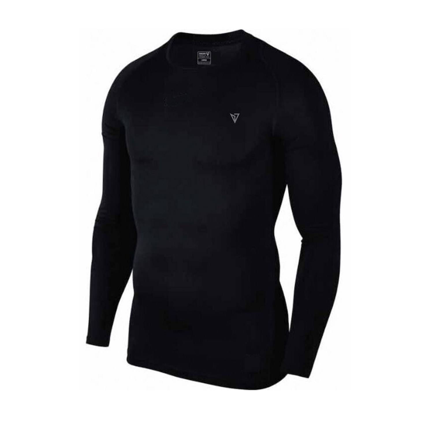 Magnetic North Wos Compression L/S Tee (50009-Black)