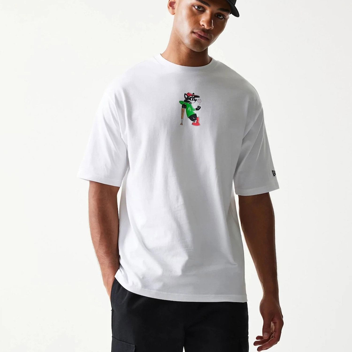 New Era M NE Character GRPHC OS Tee WHI (60771550)
