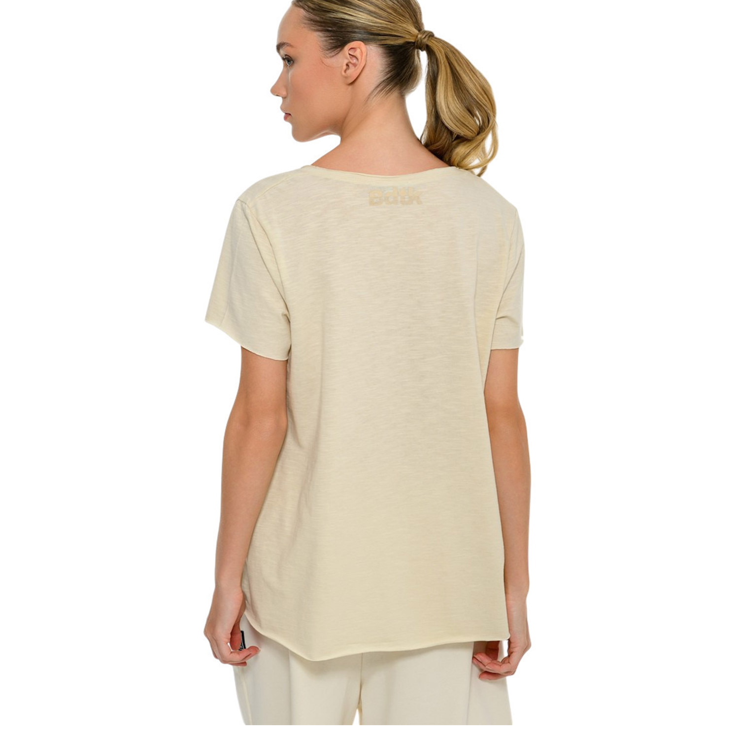 Body Talk W Flow Crop Top Porcelain (1261-907528-00214)